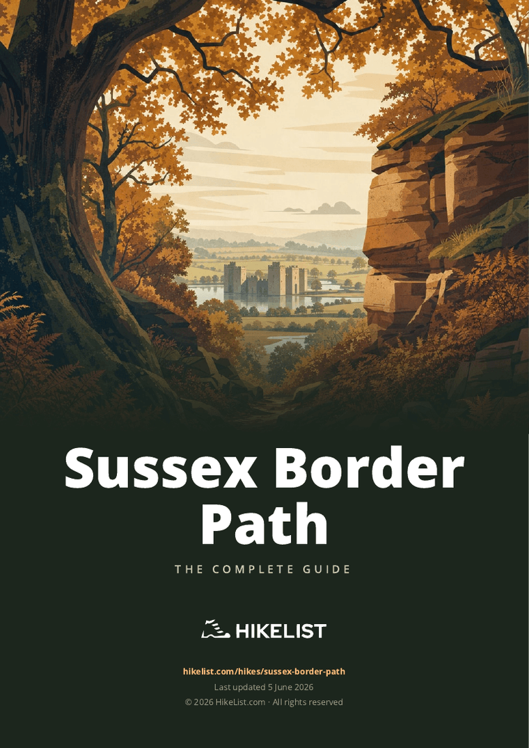 Sussex Border Path — downloadable guide cover