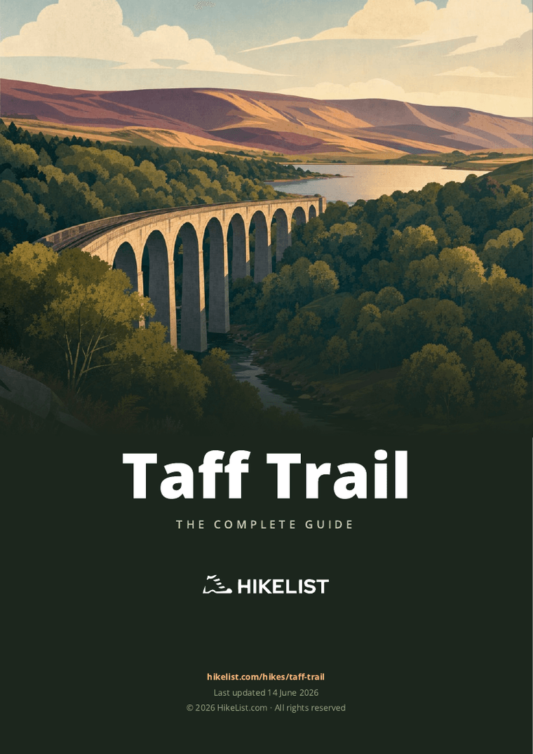 Taff Trail — downloadable guide cover