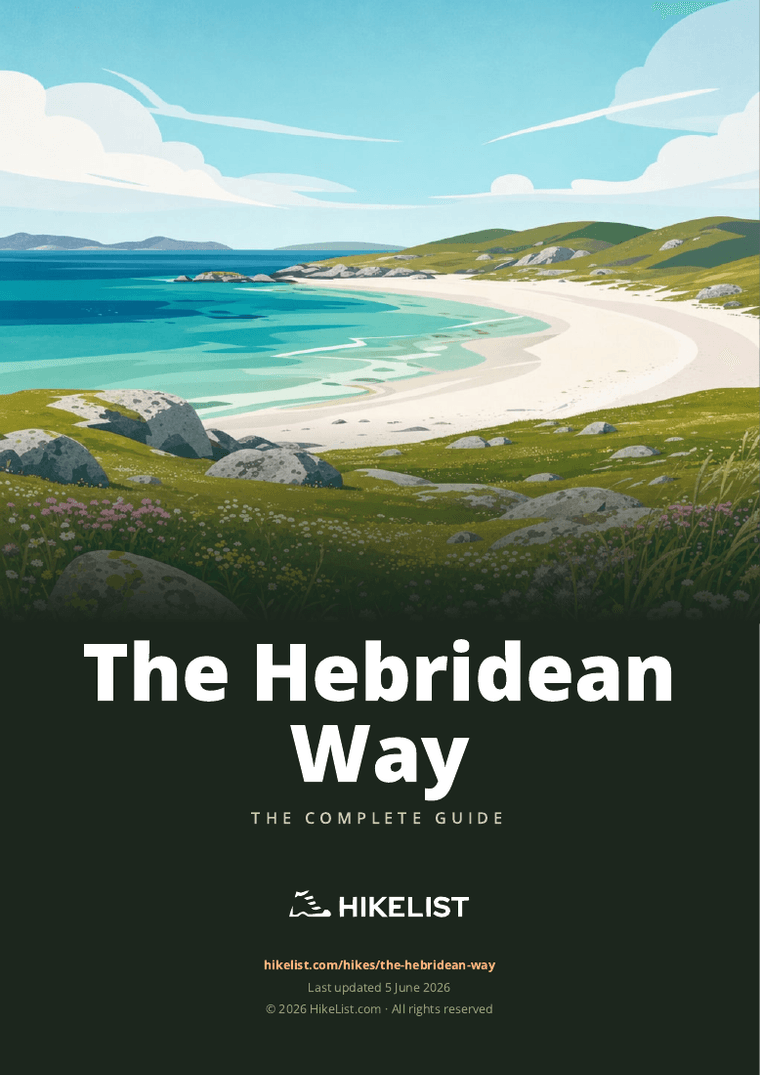 The Hebridean Way — downloadable guide cover