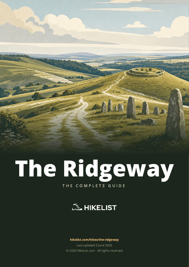 The Ridgeway — downloadable guide cover