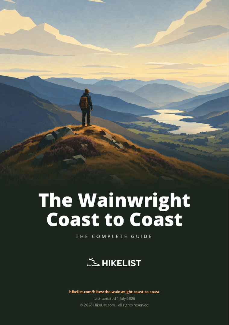 The Wainwright Coast to Coast — downloadable guide cover
