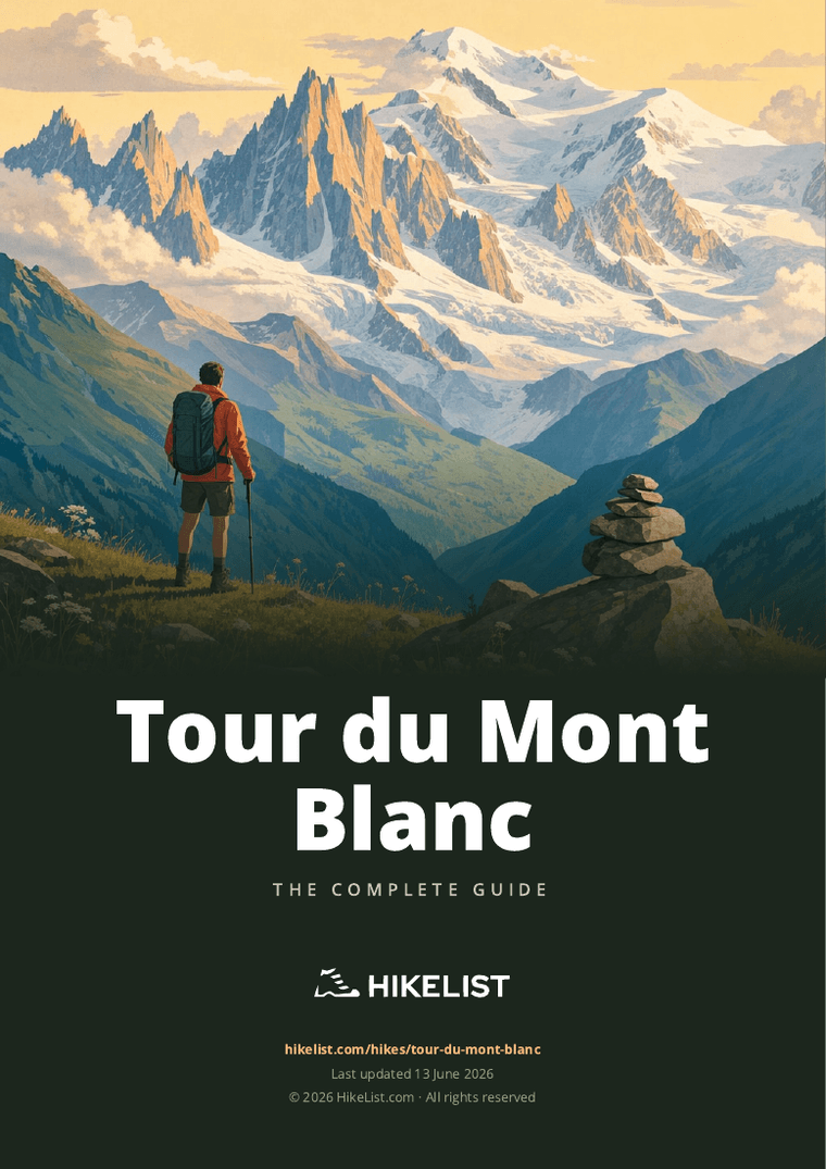 Tour du Mont Blanc — downloadable guide cover