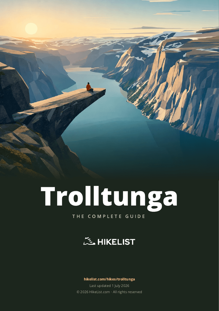 Trolltunga — downloadable guide cover