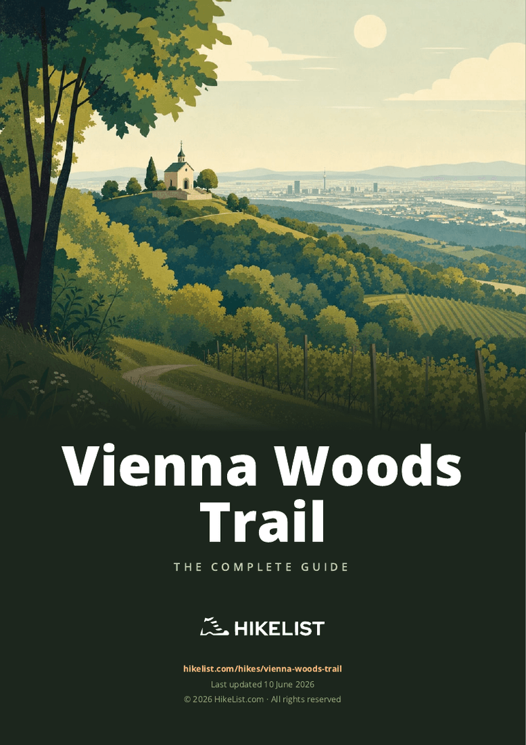 Vienna Woods Trail — downloadable guide cover