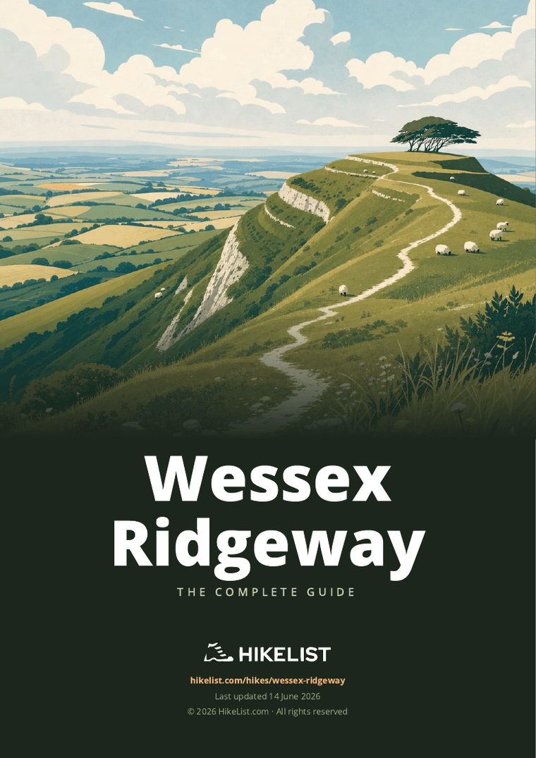 Wessex Ridgeway — downloadable guide cover