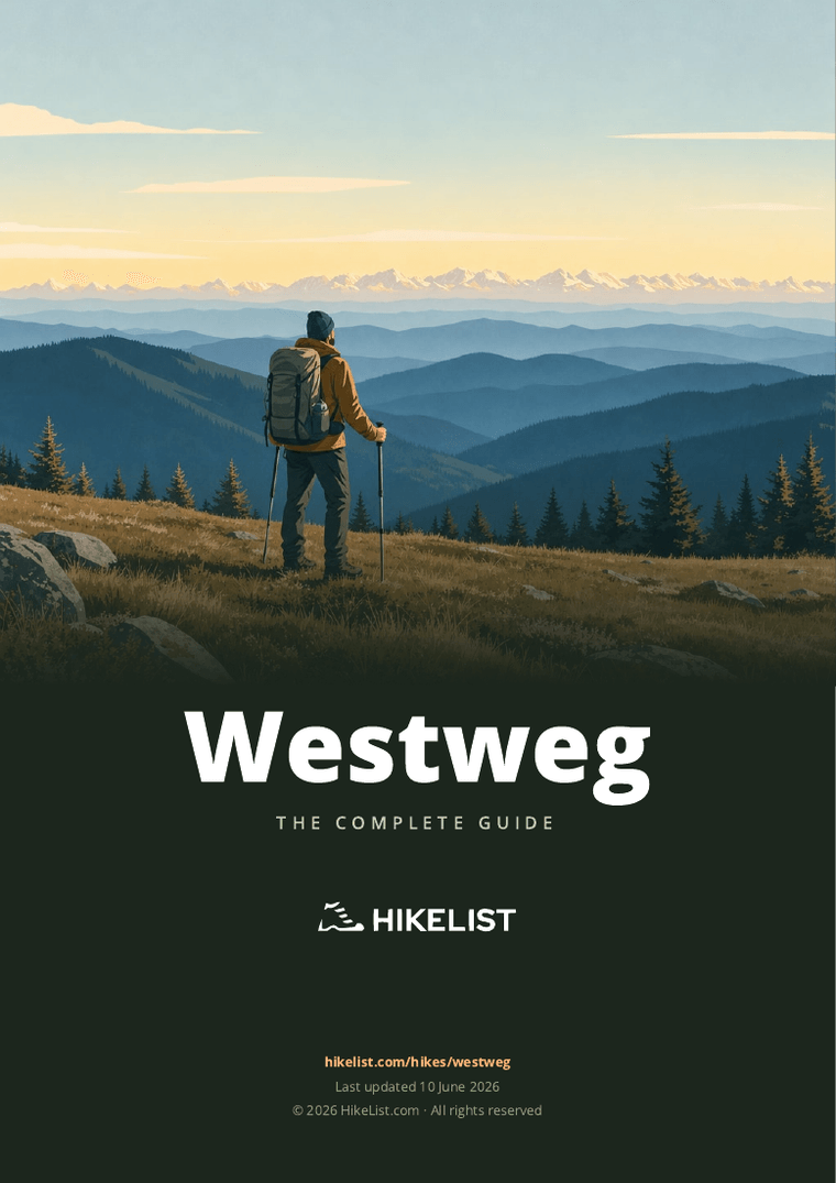 Westweg — downloadable guide cover