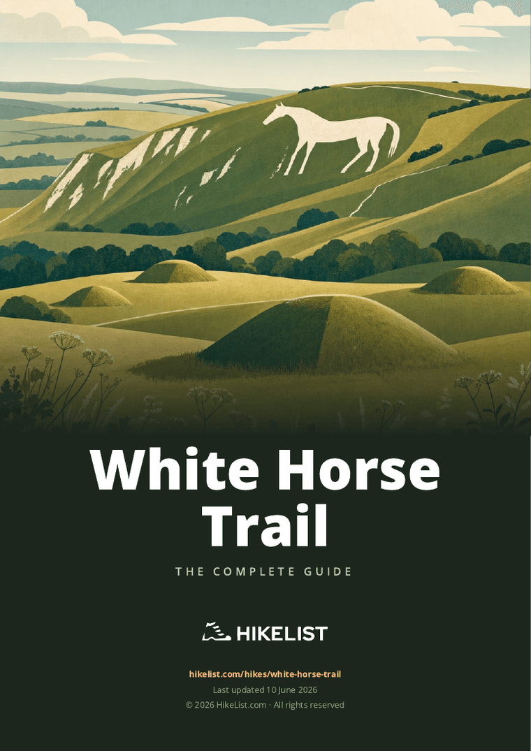 White Horse Trail — downloadable guide cover