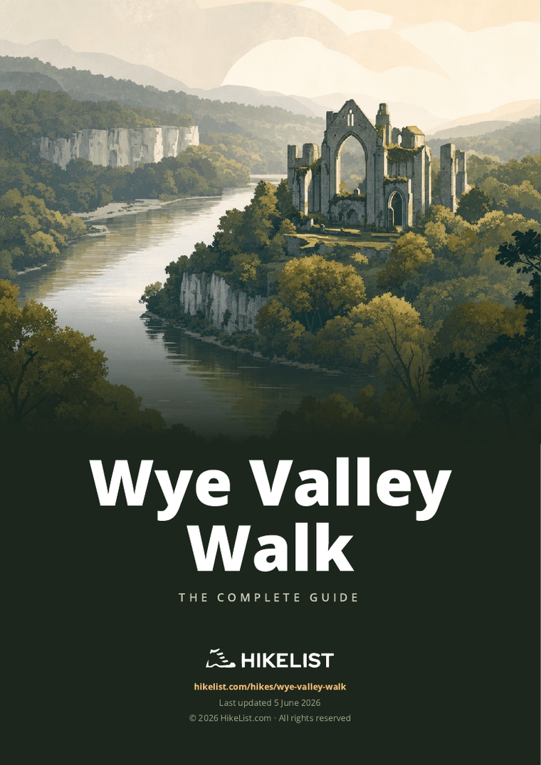 Wye Valley Walk — downloadable guide cover