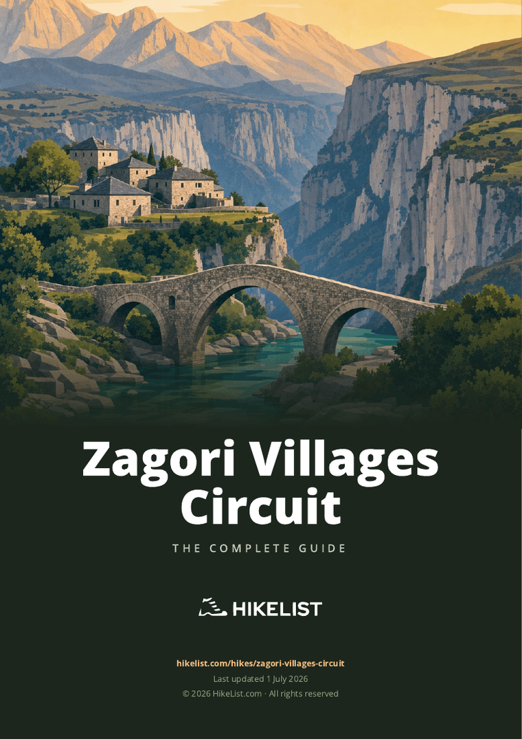 Zagori Villages Circuit — downloadable guide cover
